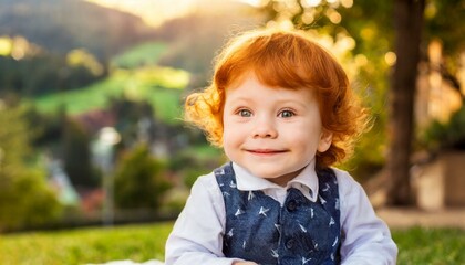 Radiant Innocence: Baby Boy's Delightful Smile Lights Up the Room