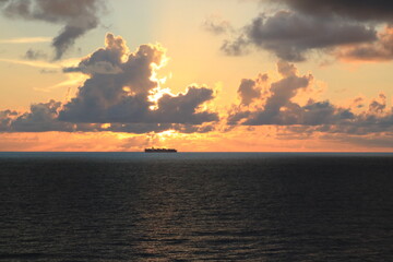 海上風景　台湾海峡