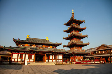 Lingshan Town, Nianhua Bay, Wuxi city, Jiangsu province, eastern China