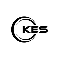 KES Letter Logo Design, Inspiration for a Unique Identity. Modern Elegance and Creative Design. Watermark Your Success with the Striking this Logo. - obrazy, fototapety, plakaty
