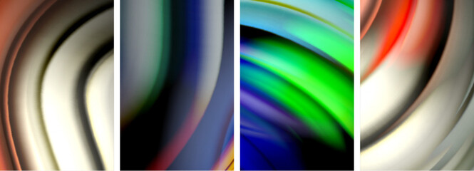 Blurred color line backgrounds. Vector Illustration For Wallpaper, Banner, Background, Card, Book Illustration, landing page