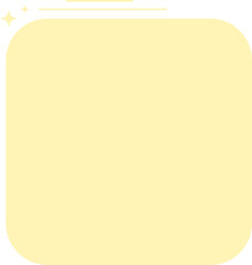 Obraz premium Cute Text box label