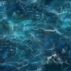 Abstract blue water texture background seamless