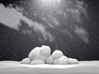 洗顔のモックアップ