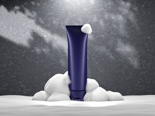 洗顔のモックアップ