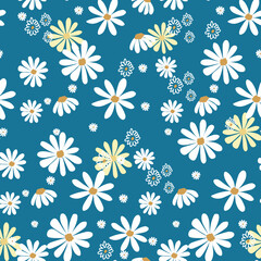 seamless pattern with flowers