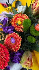 colorful flower arrangement