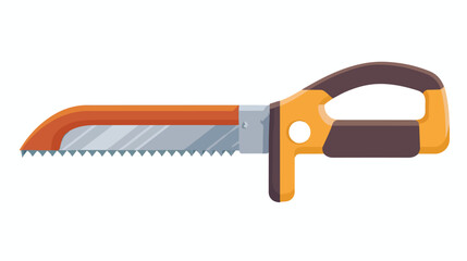 Hacksaw Icon flat vector isolated on white background