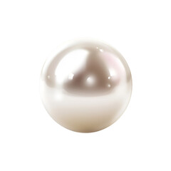 pearl on transparent background