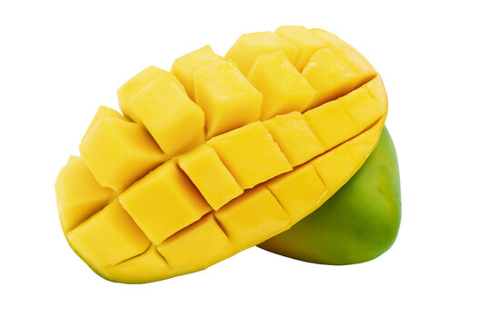 mango isolated on white background