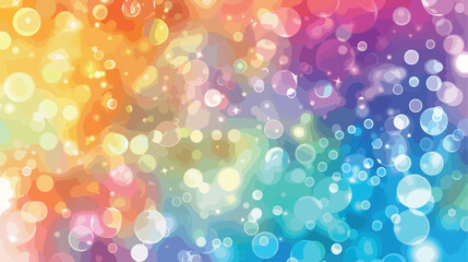 Colorful bokeh background blurholiday wallpaper. abstr