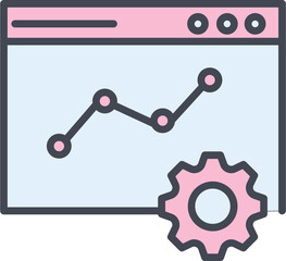 Web Optimization Vector Icon