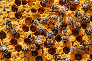 Envision policymakers implementing Beefriendly Policies that protect bee populations and promote responsible beekeeping practices globally