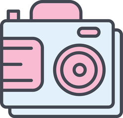 camera with a background