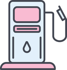 Petrol Pump Vector Icon