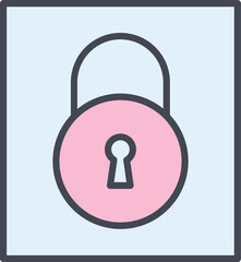 Lock II Vector Icon