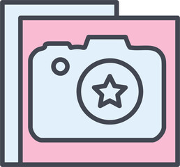 Star Photography Vector Icon