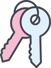 Keys Vector Icon
