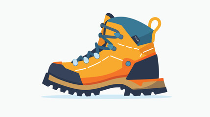 Hiking shoe icon. Modern icon element . Flat color icon