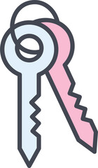 Keys Vector Icon