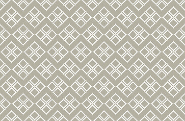 Beautiful Indigo colour geometric background. Fabric and Textile pattern. Print design. Graphic design. Vector pattern. Geometric pattern. Seamless fabric pattern. Green fabric. Repeating textile.  