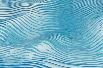 Abstract Water Surface Wavy Grid Background