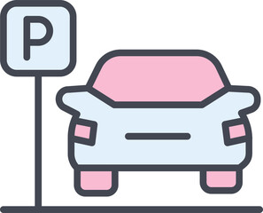 Parking Vector Icon