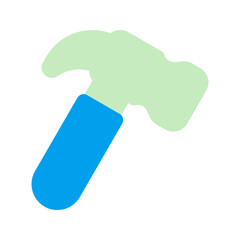 hammer duo tone icon