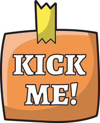 April fools day collection decoration. Funny celebration day elements. Surprise day illustration. Clown icon art. Prank ideas clip art.