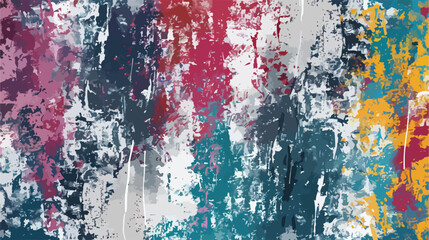 Multicolor grunge background with abstract colored 
