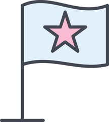 Flag Vector Icon