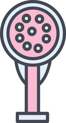 LED Light Vector Icon