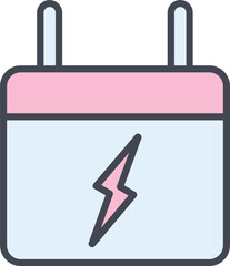 Plug II Vector Icon