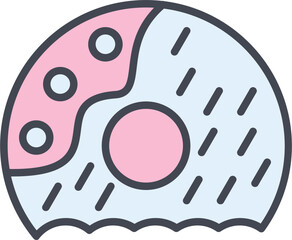 Doughnut Vector Icon
