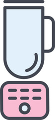 Coffee Blender Vector Icon