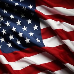 United States of America flag background, realistic, ripples
