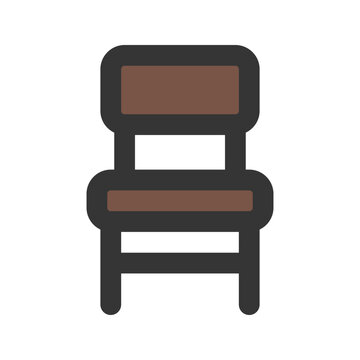 chair line color icon