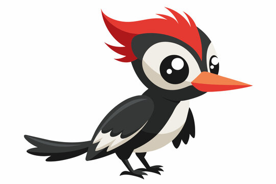 recommend clip art: woodpecker silhouette vector illustration