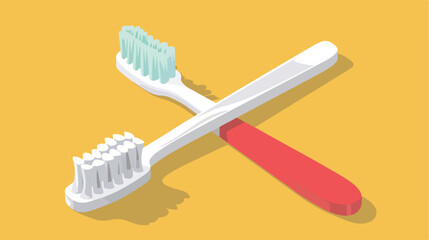 Tooth brush icon Flat vector isolated on white background