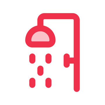 recommend clip art: shower outline fill icon