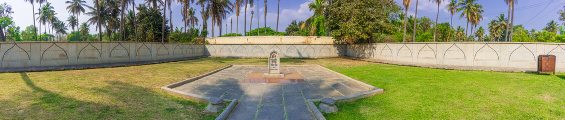 The place where Tipu's body was found is close to the northern fringe of the fort.