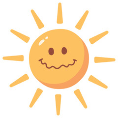 Cute Sun Emoj