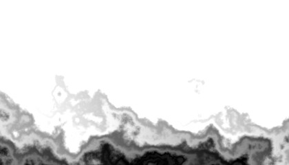 Obraz premium Black smoke steam isolated transparent background. Fog and mist effect for text or space. Overlay with transparent background