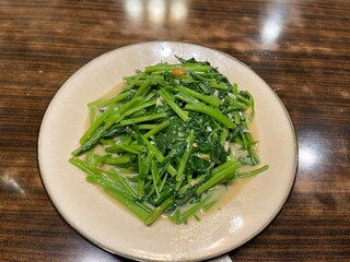 空芯菜の味噌炒め
