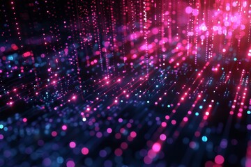 Abstract background data flow on futuristic technology.