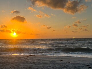 sunrise on the beach