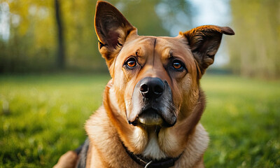 Obraz premium german shepherd dog