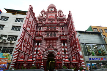 ジャミウルアルファーモスク　スリランカ　コロンボ