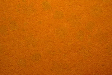 주황색 종이 부직포 질감 텍스처 접사 근접 확대 사진