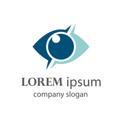 health and eye care logo design